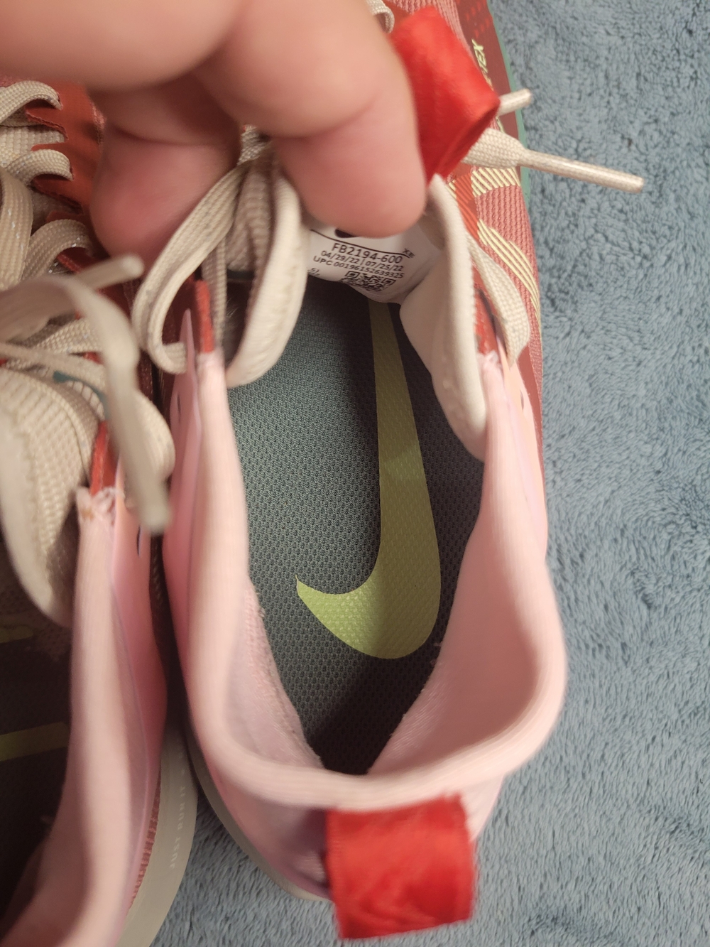 Nike React Pegasus Trail 4 Canyon Rust/medium Soft Pink Fb2194-600 - Picture 7 of 8